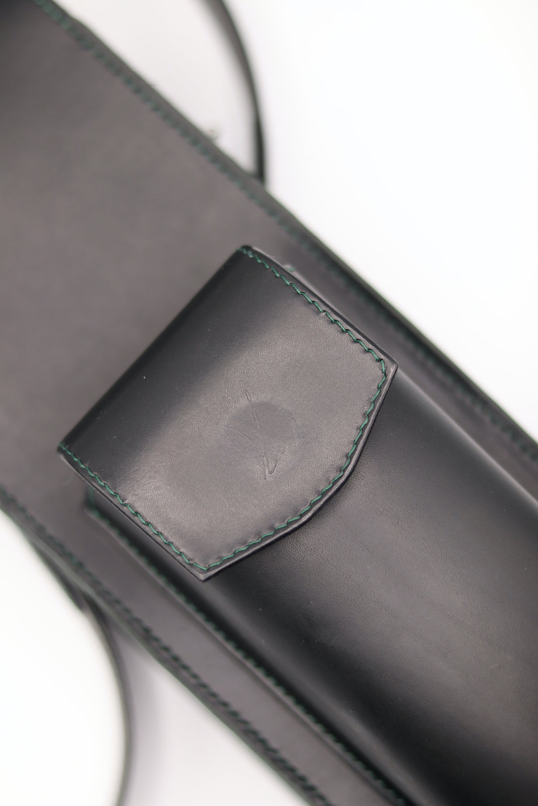 Luxury Leather Wine Bottle Carrier Bag