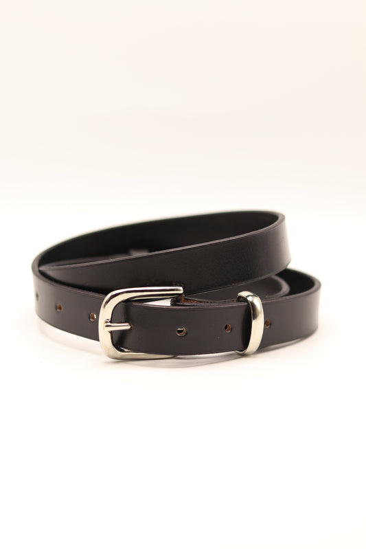 Handmade English Bridle Leather Belt - 25mm / 1 Inch
