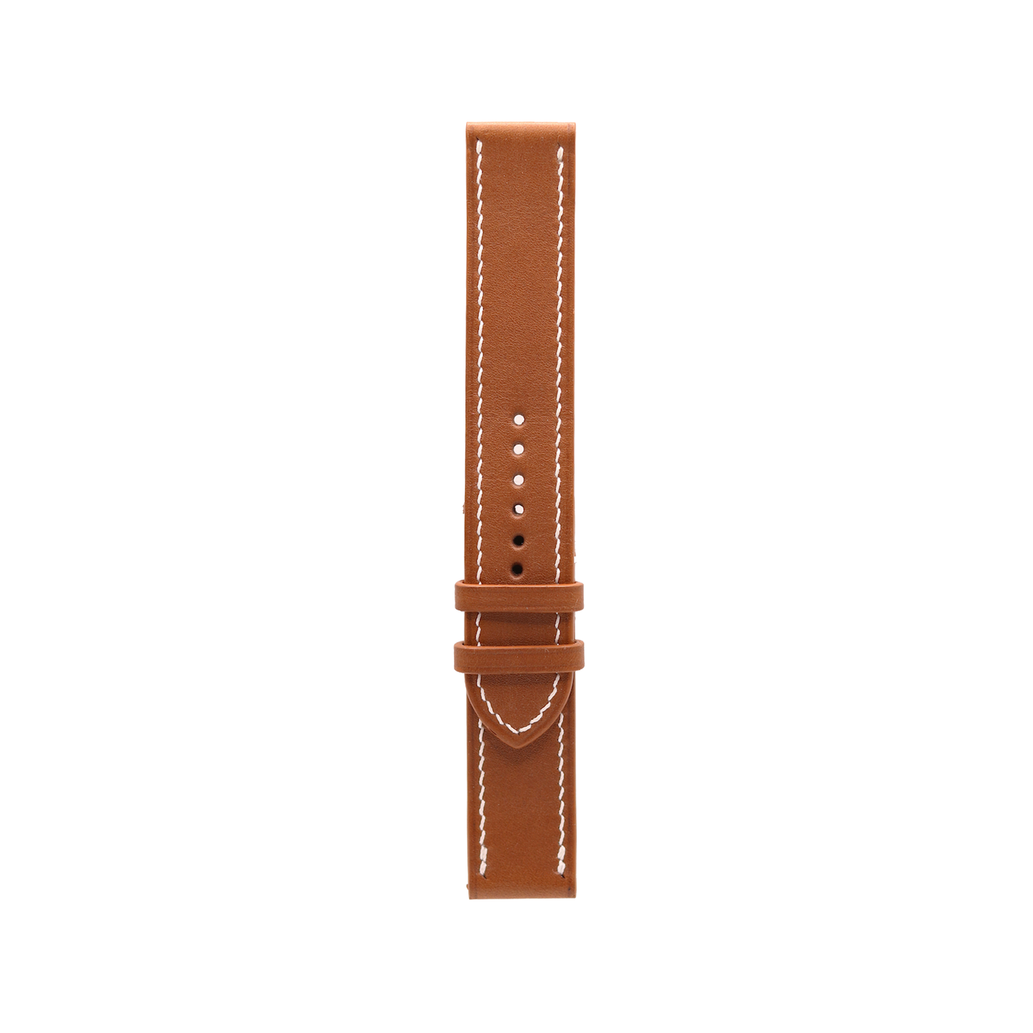 Fauve Baranil Calf Slim Leather Apple Watch Strap