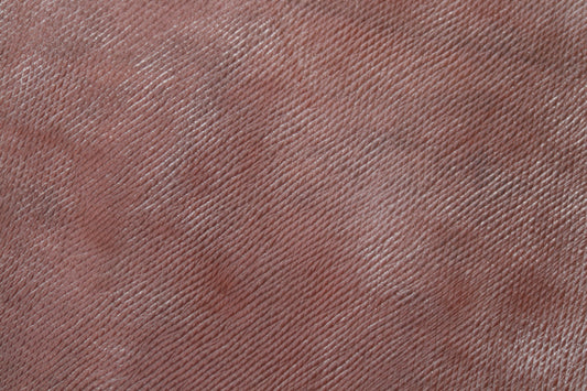 JFJ Baker Oak Bark Tanned Russian Calf Leather Bloom Detail