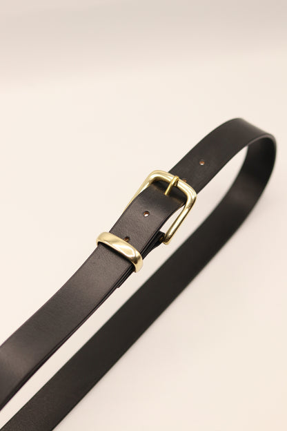 Handmade English Bridle Leather Belt - 25mm / 1 Inch