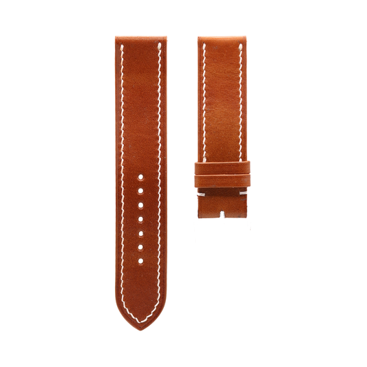 Whiskey Buttero Slim Leather Watch Strap