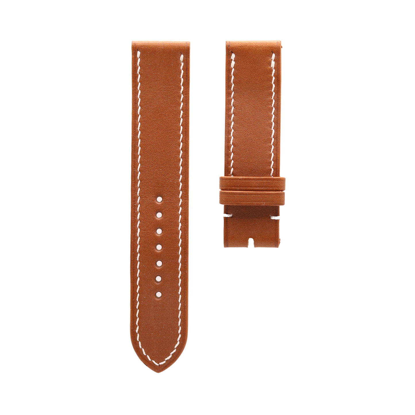 Fauve Baranil Calf Slim Leather Apple Watch Strap