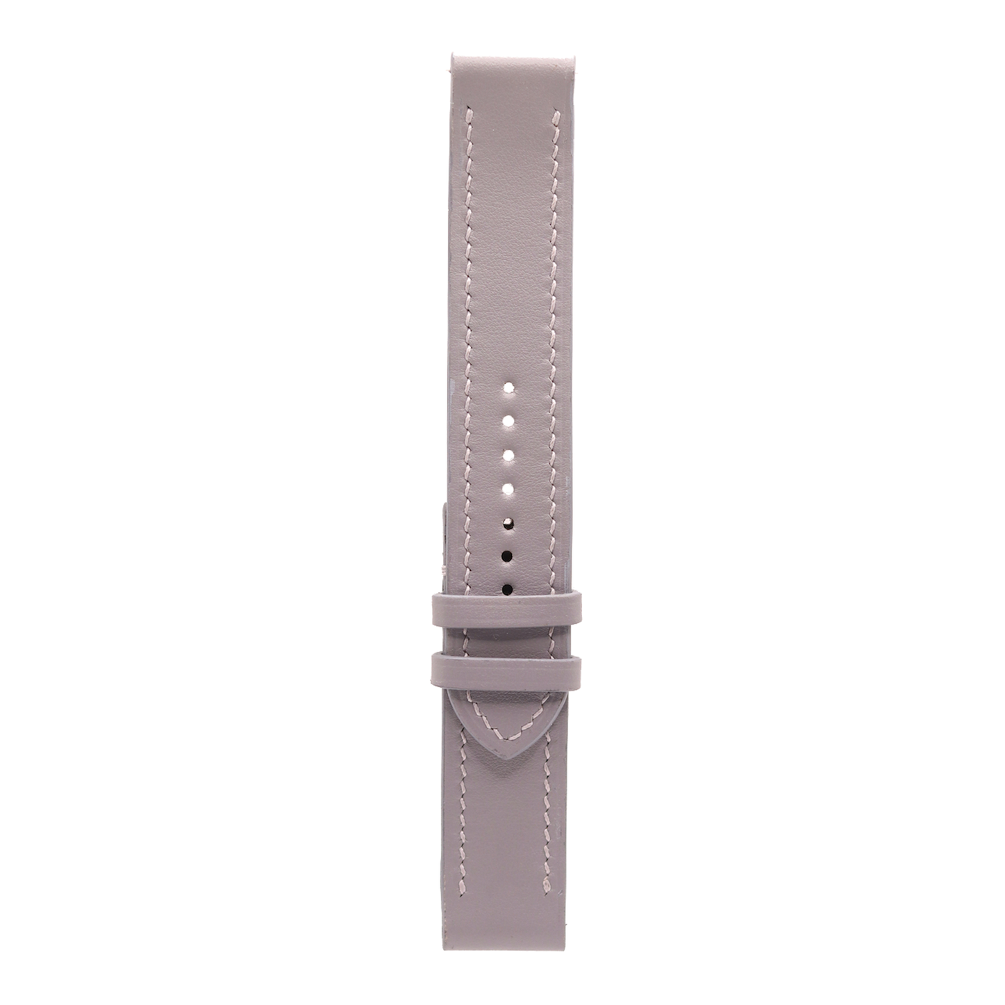 Grey Annonay Ebony B Calf Slim Leather Apple Watch Strap